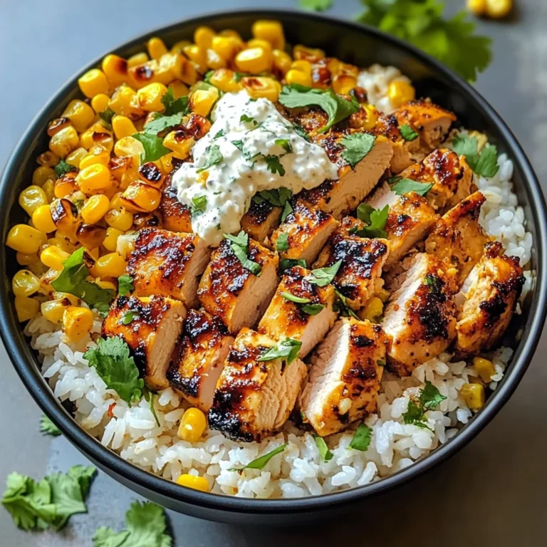 Easy Street Corn Chicken Rice Bowl