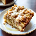 Glazed Apple Crumb Cake