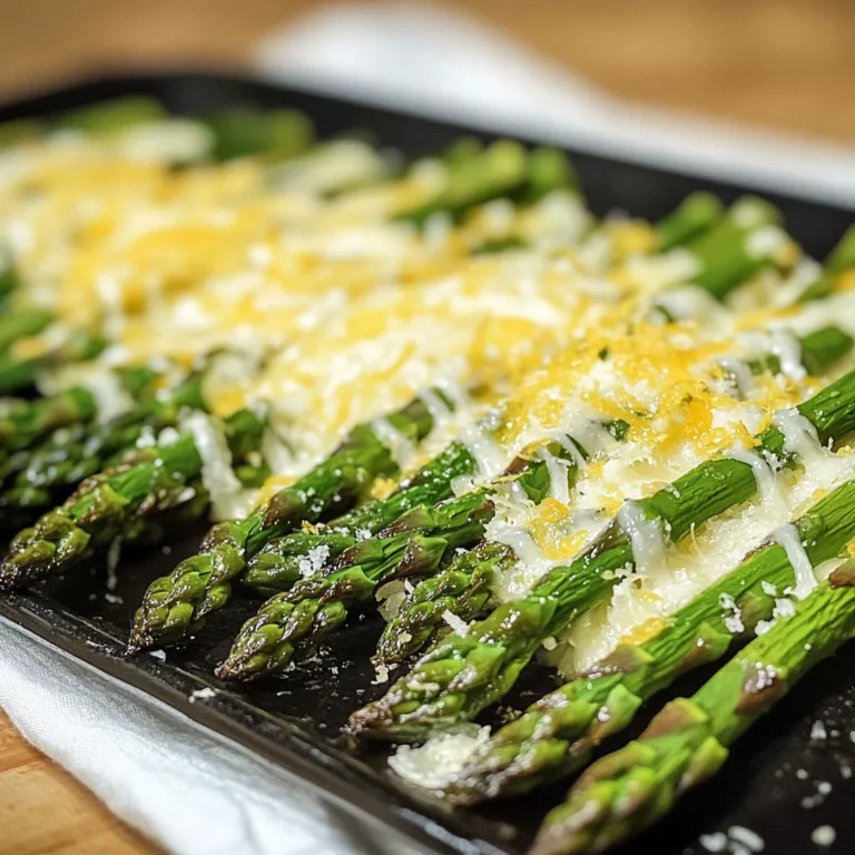 Grilled Lemon Parmesan Asparagus