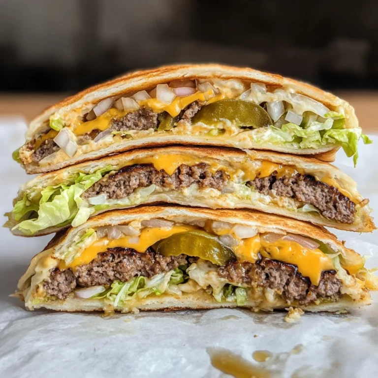 Keto Big Mac Crunchwrap