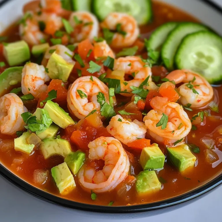 Mexican Shrimp Cocktail (Easy Cóctel de Camarones)