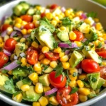 Summer Corn Salad with Avocado