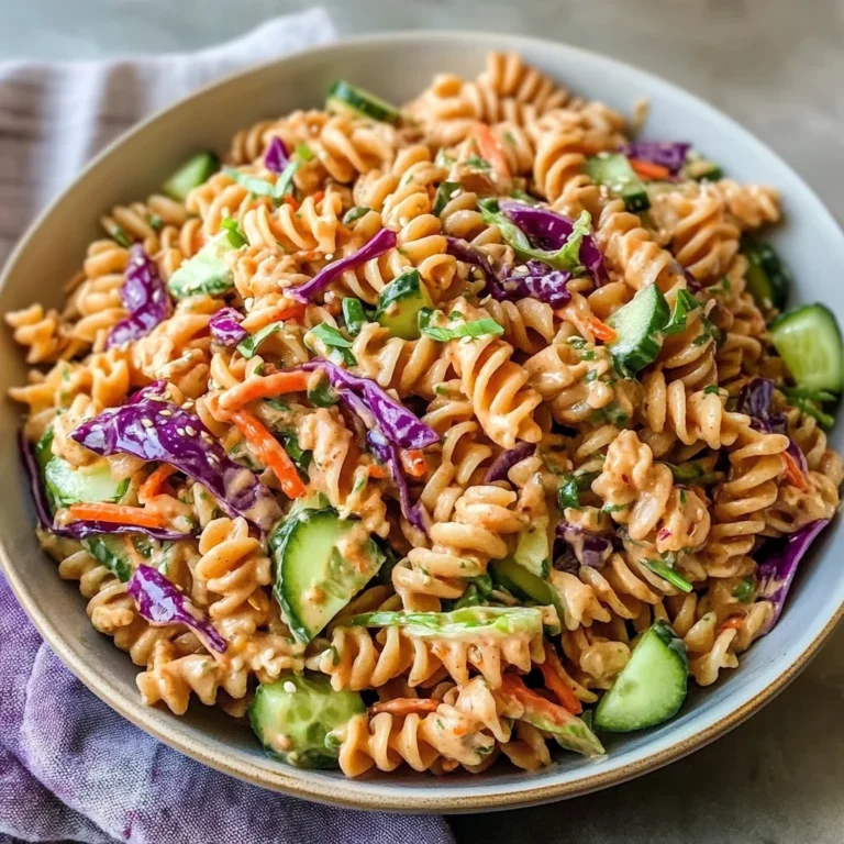 Tasty High Protein Asian Pasta Salad