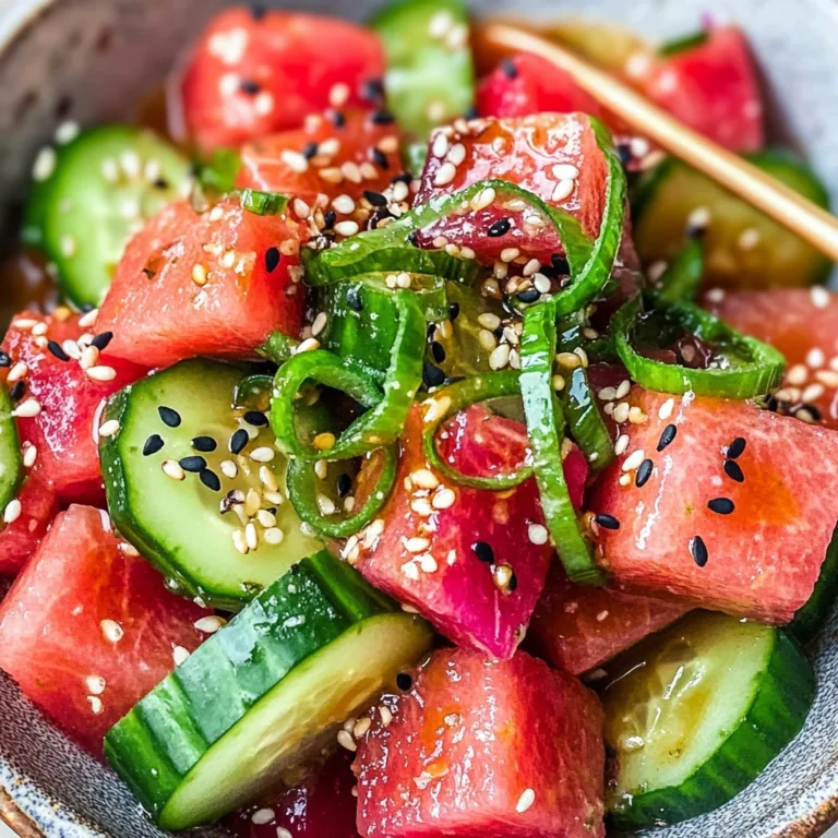 Watermelon Shiso Salad
