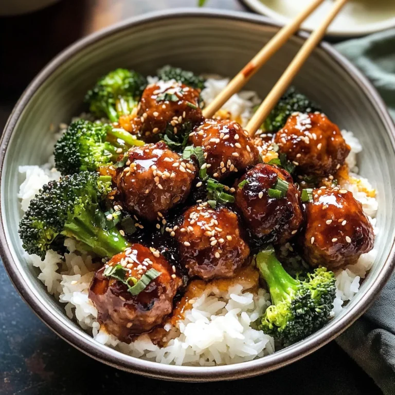 Weeknight Sticky Honey Garlic Meatballs