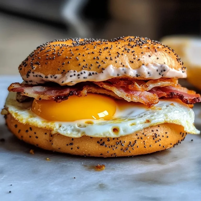 Keto Bagel Breakfast Sandwich