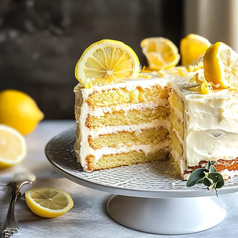 Keto Lemon Cake