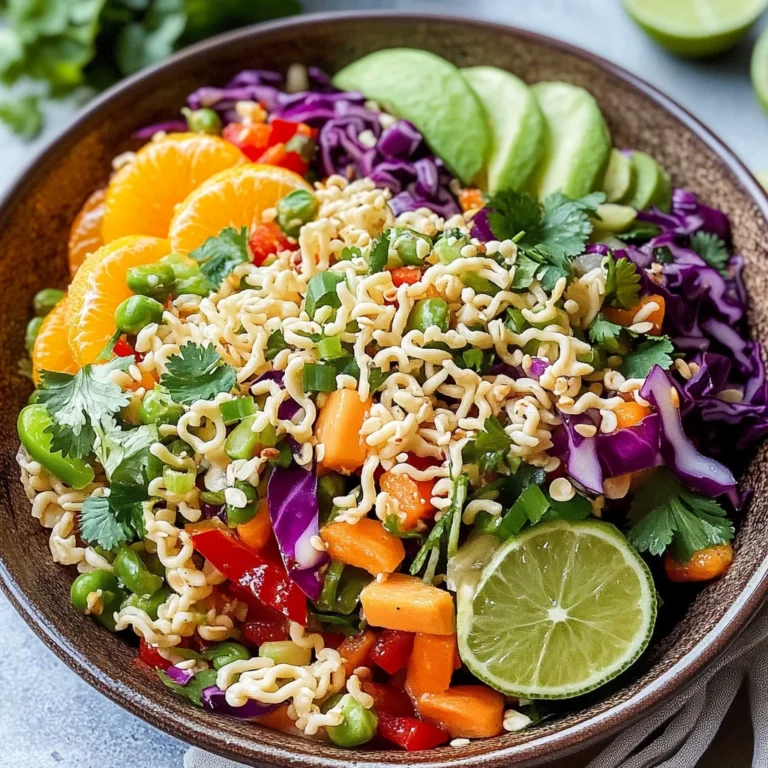 Sesame Ginger Crunch Ramen Salad Recipe