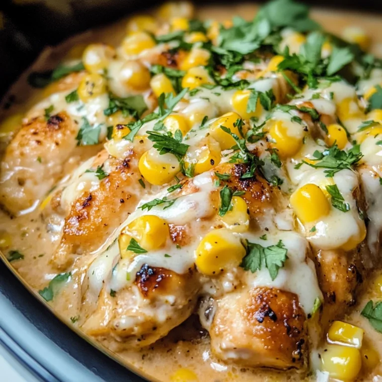 Slow-Cooker Street Corn Chicken